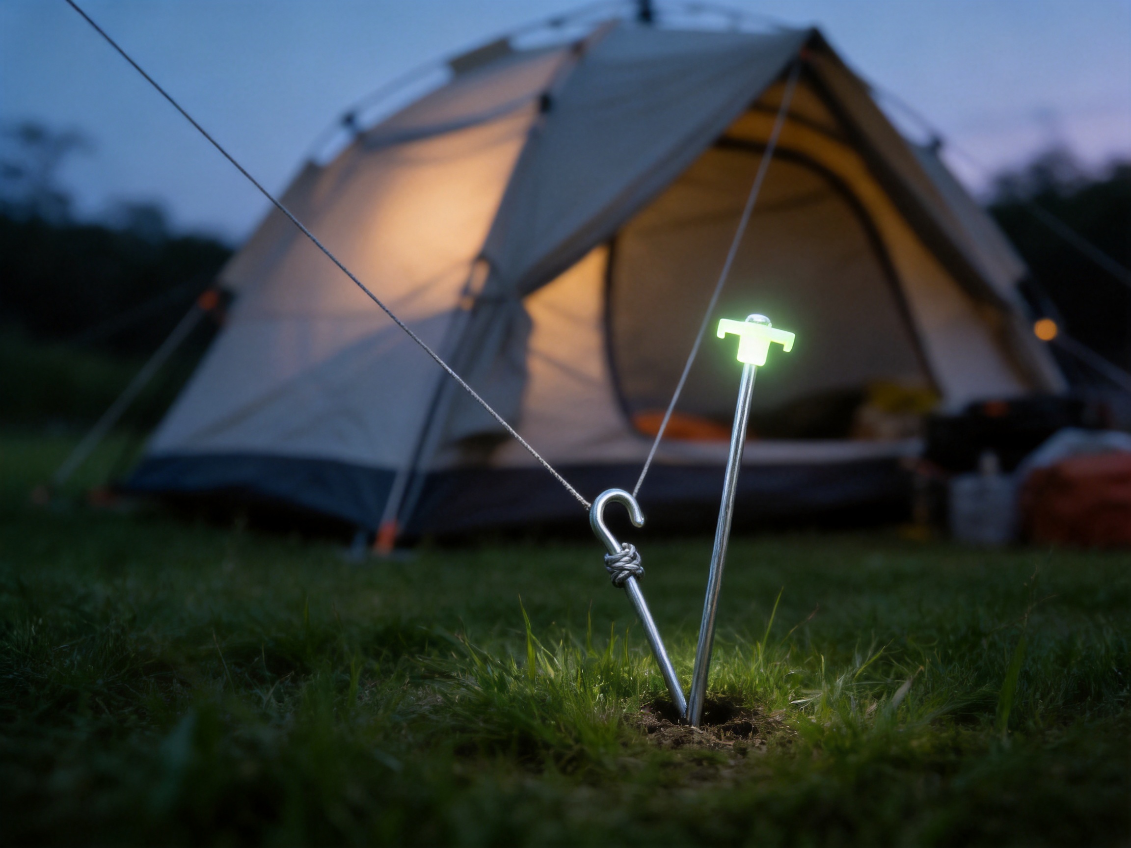 How 25 cm Steel Tent Stakes Improve Stability for Camping, Beach, and Mountain Use
